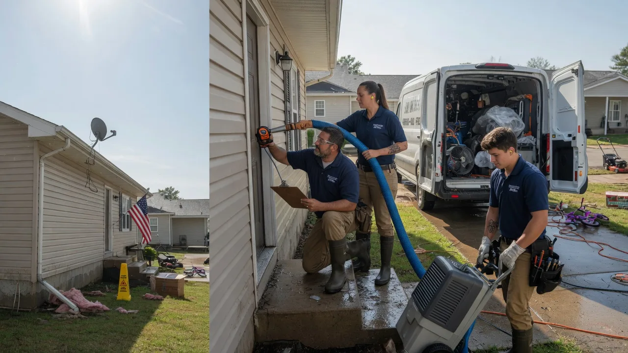 Ceiling Water Damage Restoration in Fulton, IN near me